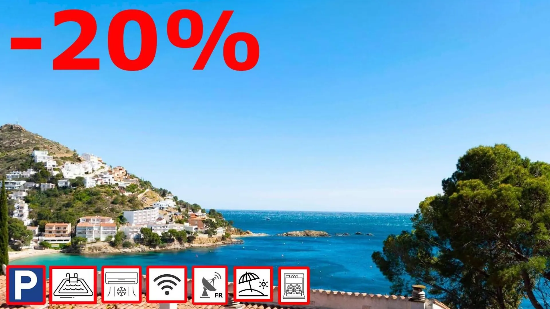 1233 Vila Neus Con Piscina - Apivend Immo Roses